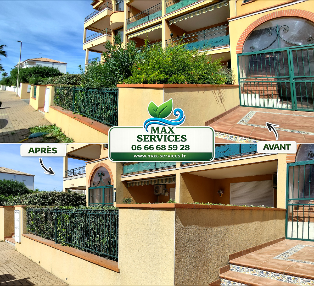 Remise en état de haies · Entretien espace vert · à Valras-Plage (34350) par Max Services