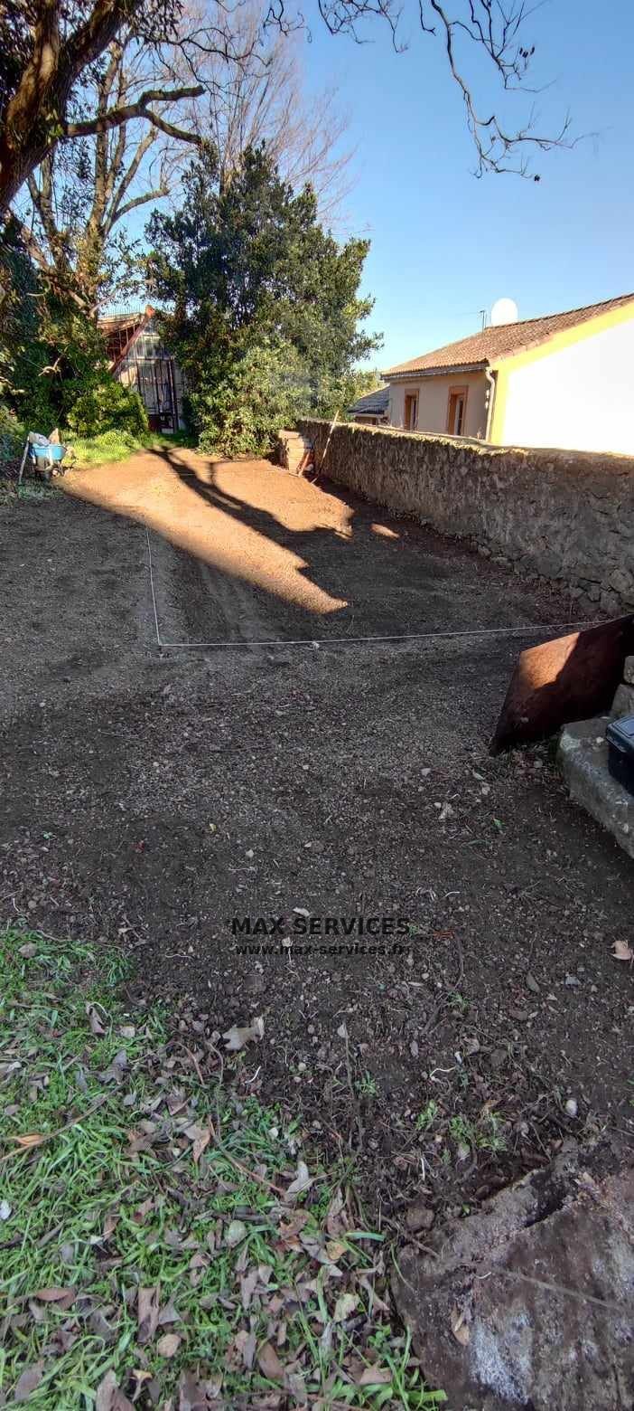 Création d'un terrain de pétanque