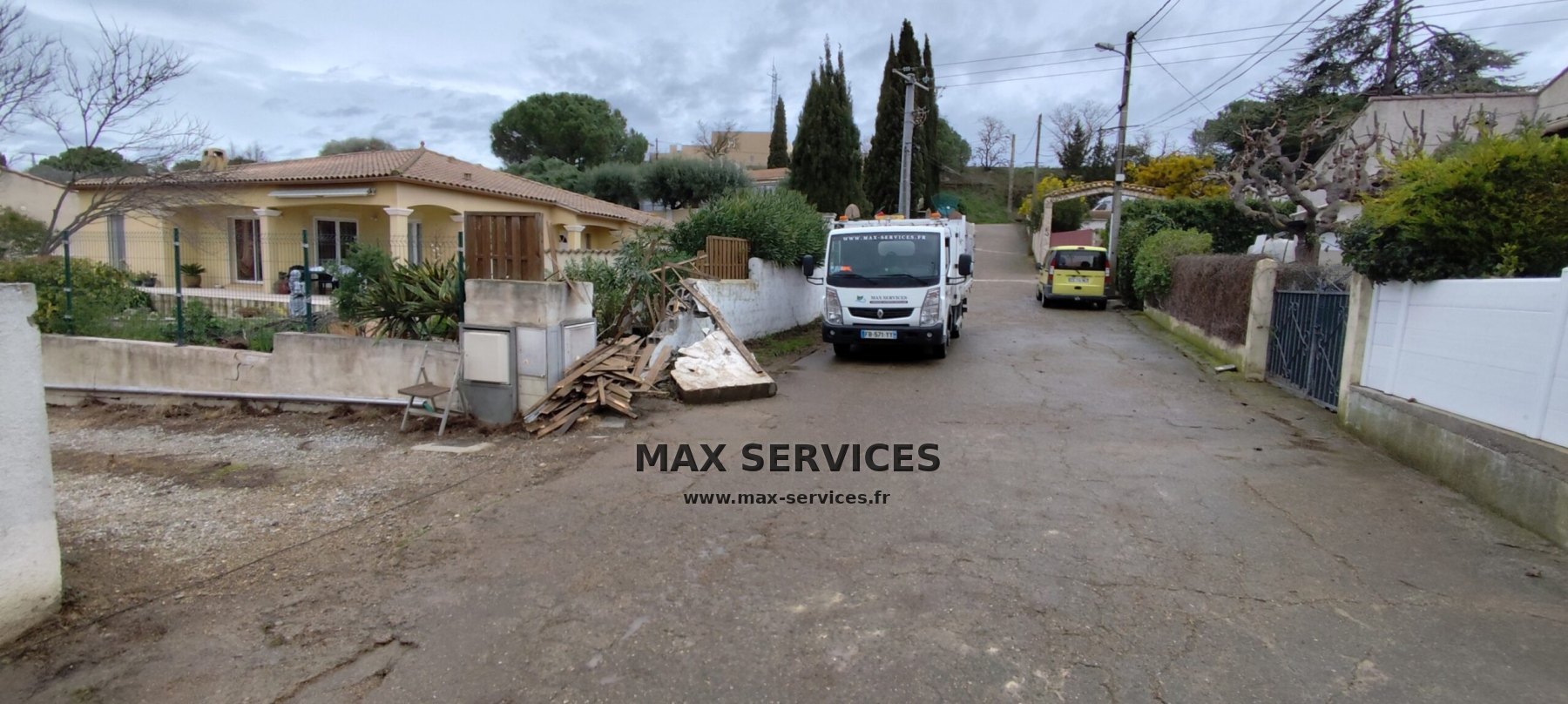 Intervention suite à la tempête Nils