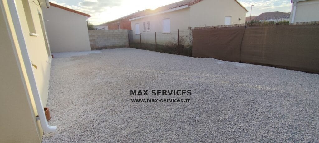 Livraison gravier blanc