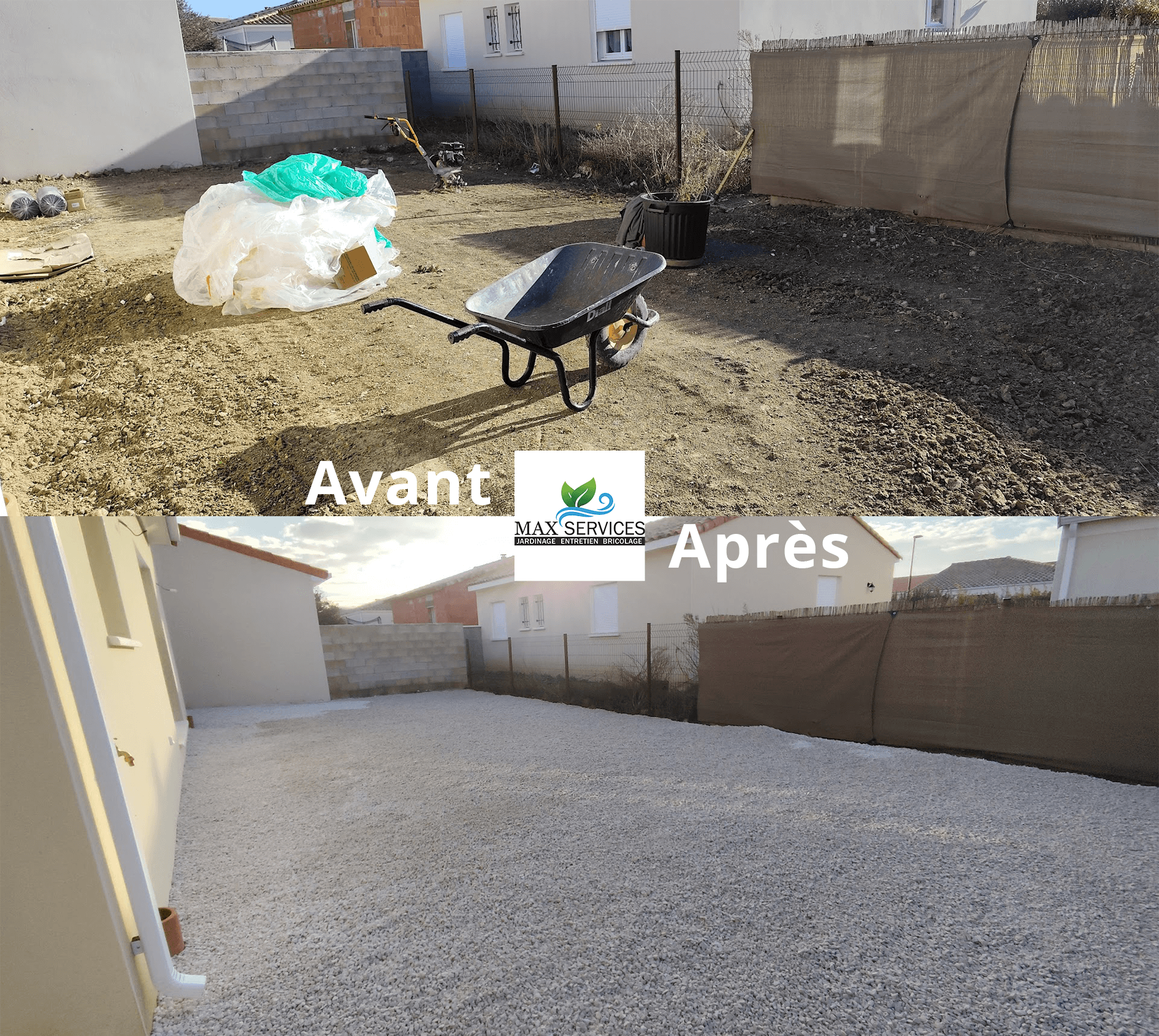 Livraison gravier blanc