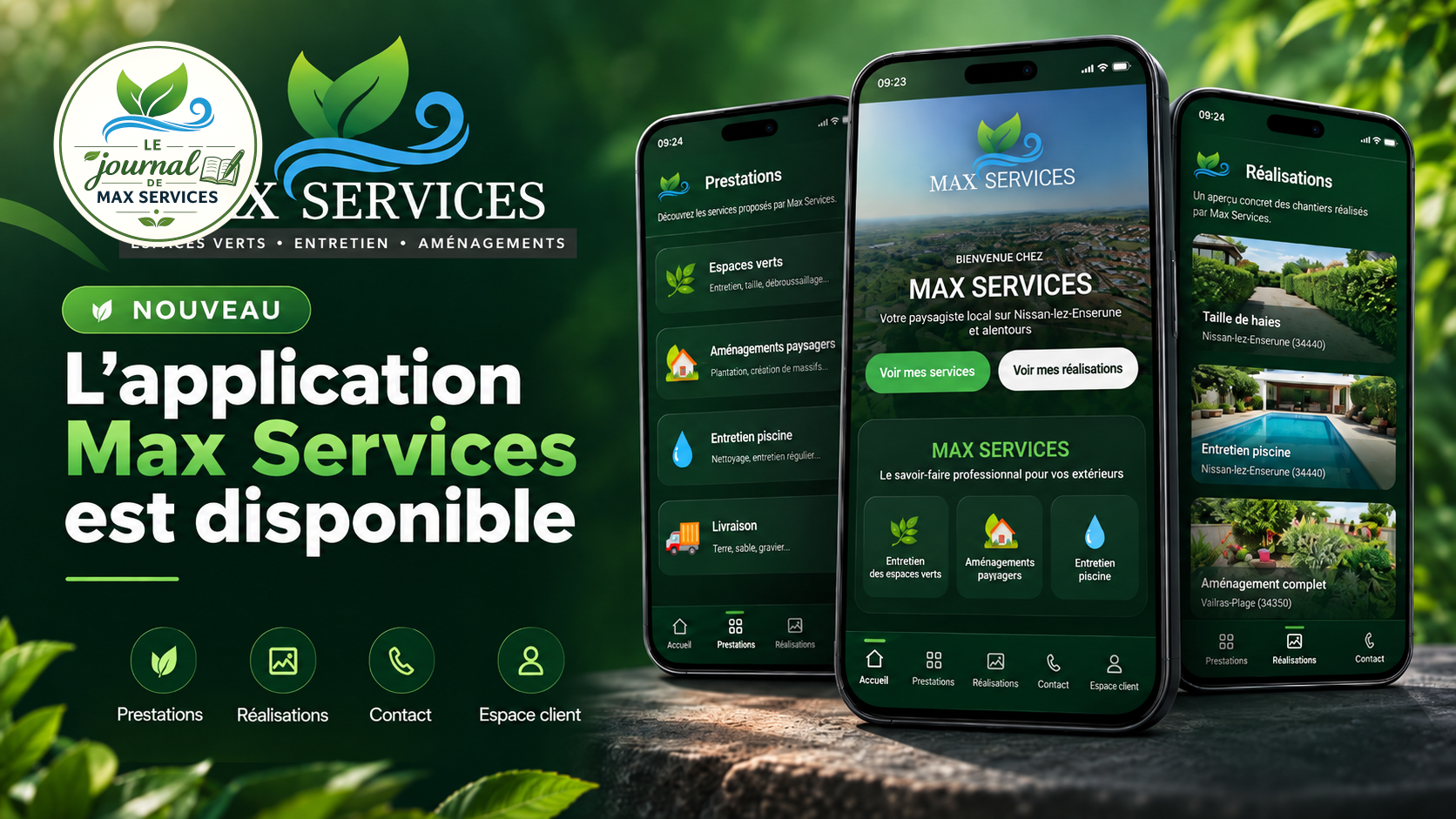 Photo du Journal de Max Services : L’application Max Services est maintenant disponible sur Android