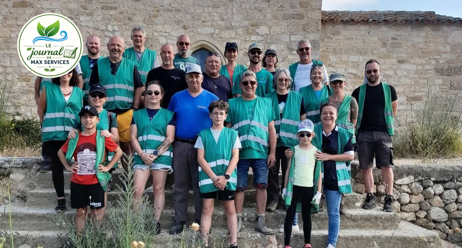 Photo du Journal de Max Services : Les Gilets Verts Nissanais : engagé à leurs côtés depuis mai 2024 💚