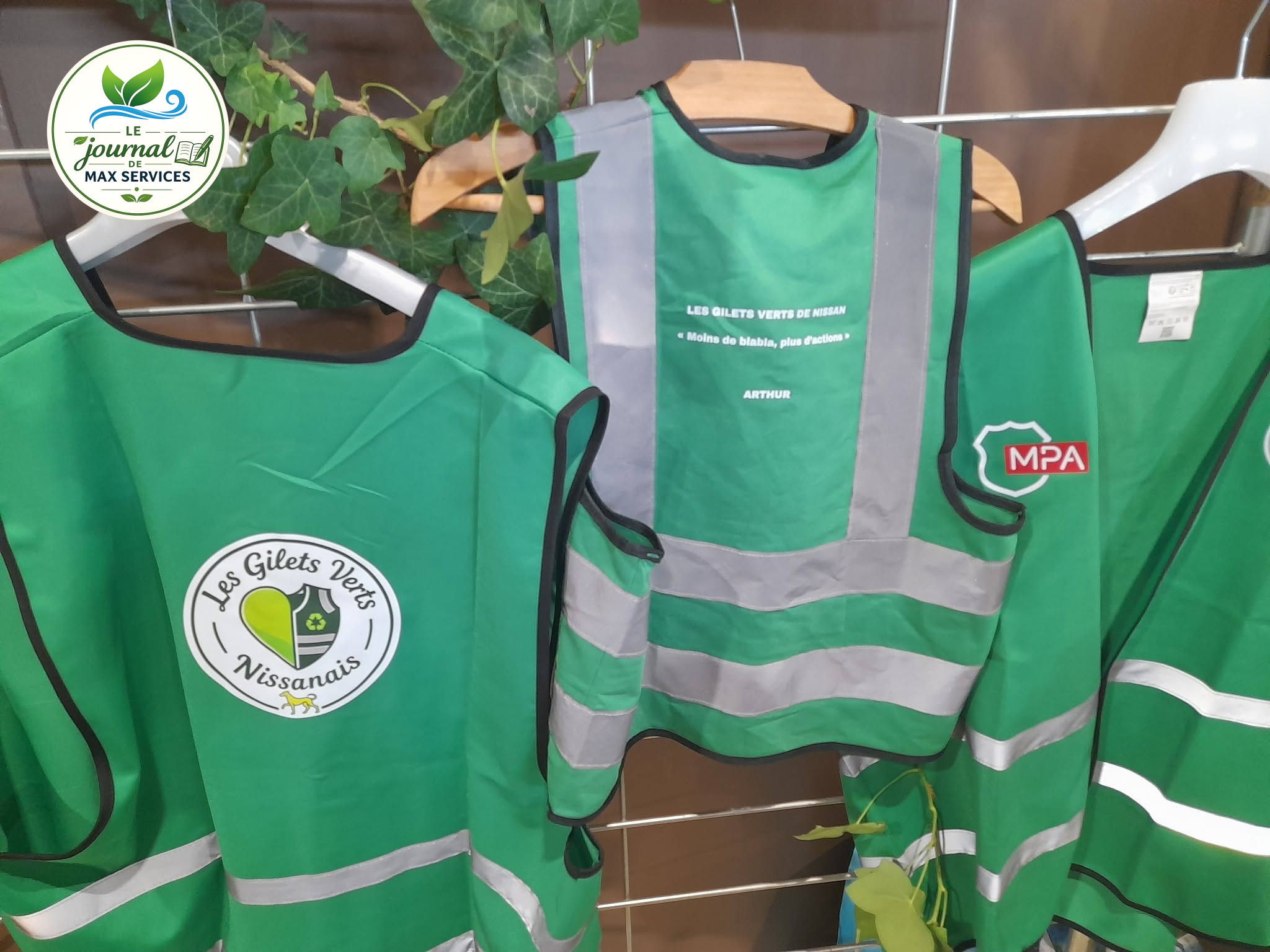 Photo du Journal de Max Services : Les Gilets Verts Nissanais : engagé à leurs côtés depuis mai 2024 💚