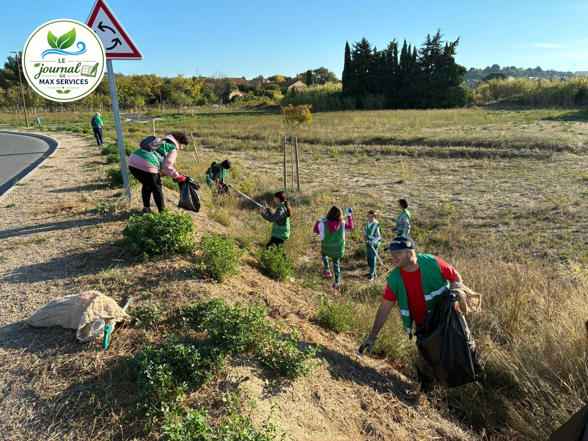 Photo du Journal de Max Services : Les Gilets Verts Nissanais : engagé à leurs côtés depuis mai 2024 💚