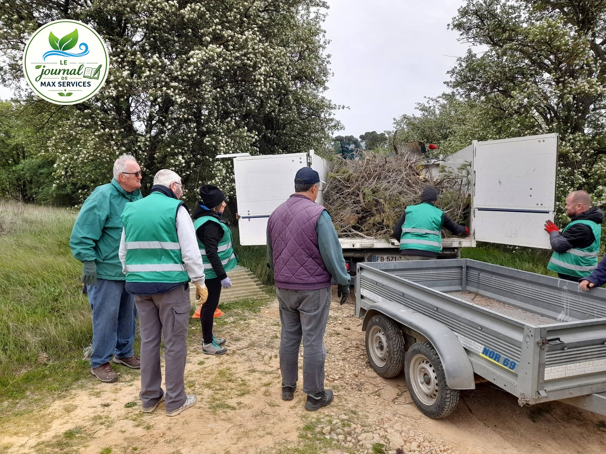 Photo du Journal de Max Services : Les Gilets Verts Nissanais : engagé à leurs côtés depuis mai 2024 💚
